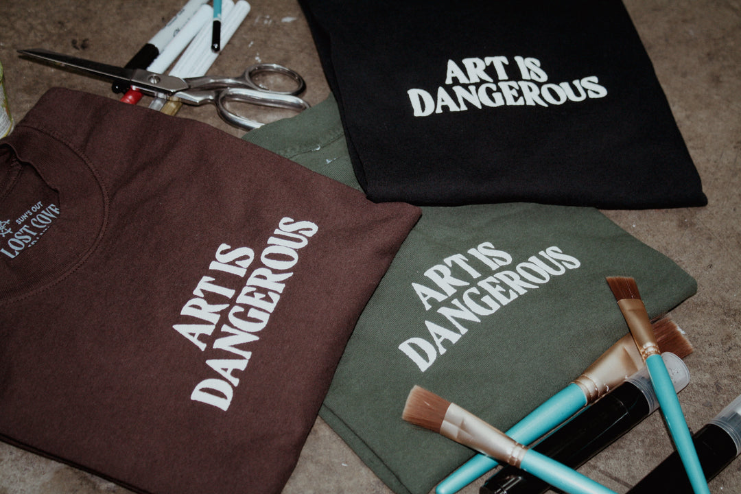 Art Is Dangerous Tee V.2