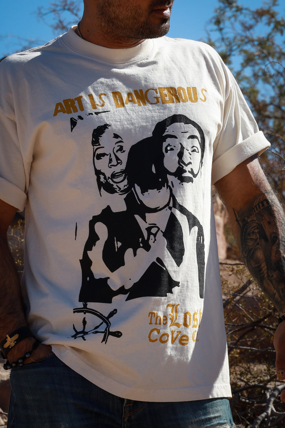 Art Is Dangerous Graphic Tee