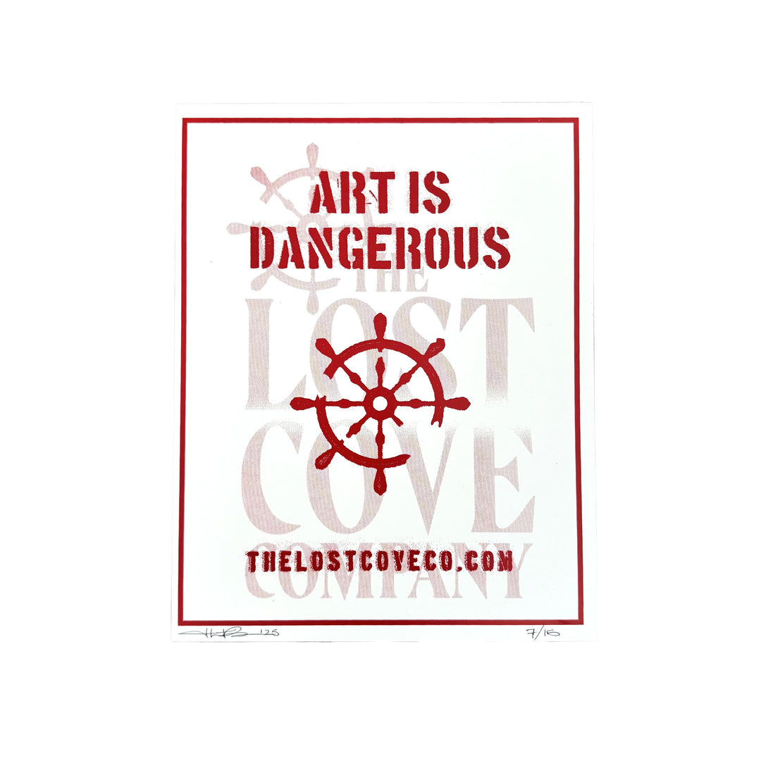 Art Is Dangerous Poster