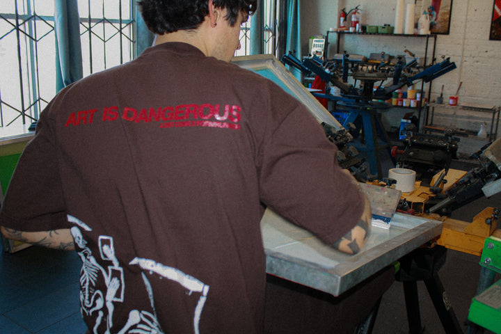 Art Is Dangerous Collab Tee