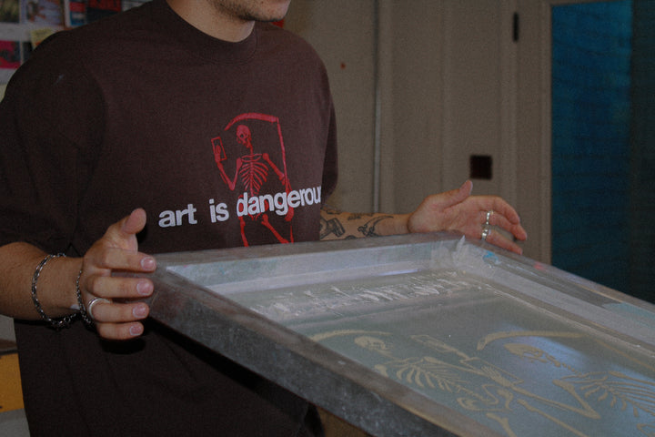 Art Is Dangerous Collab Tee
