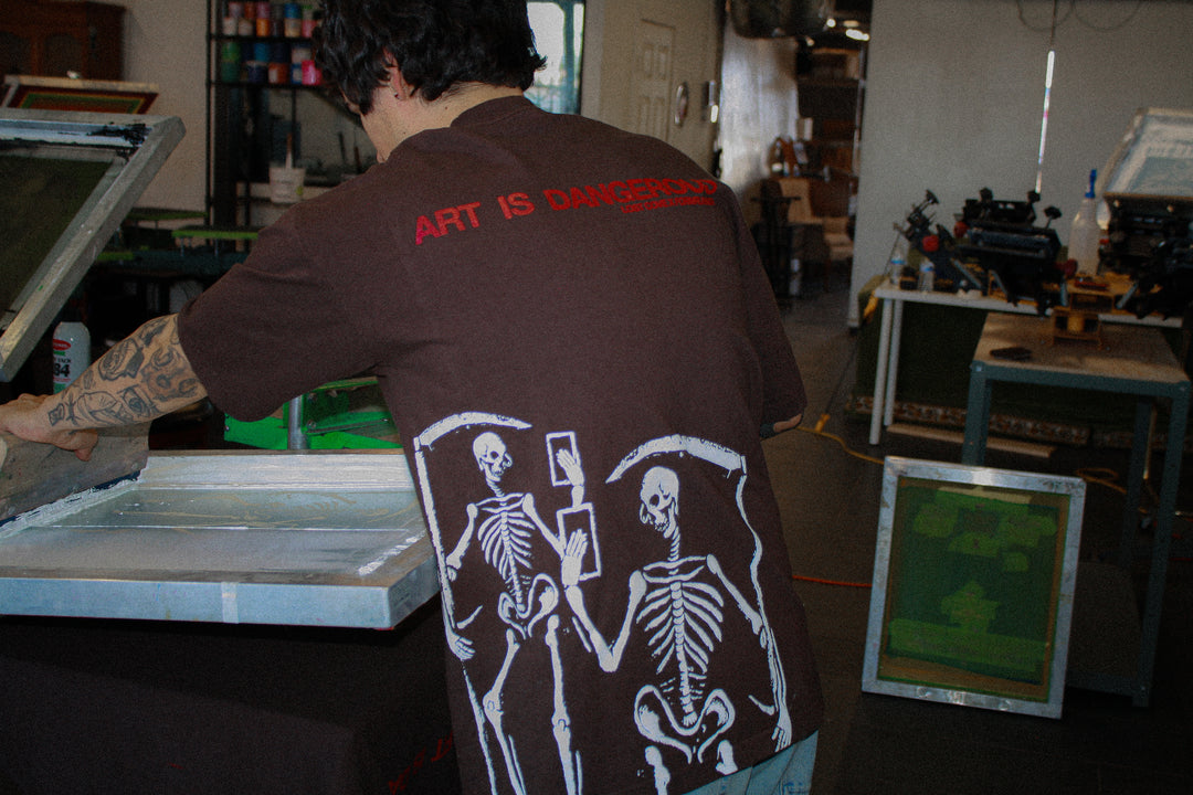 Art Is Dangerous Collab Tee