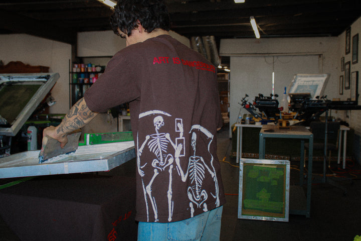 Art Is Dangerous Collab Tee