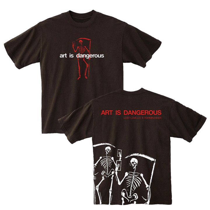 Art Is Dangerous Collab Tee