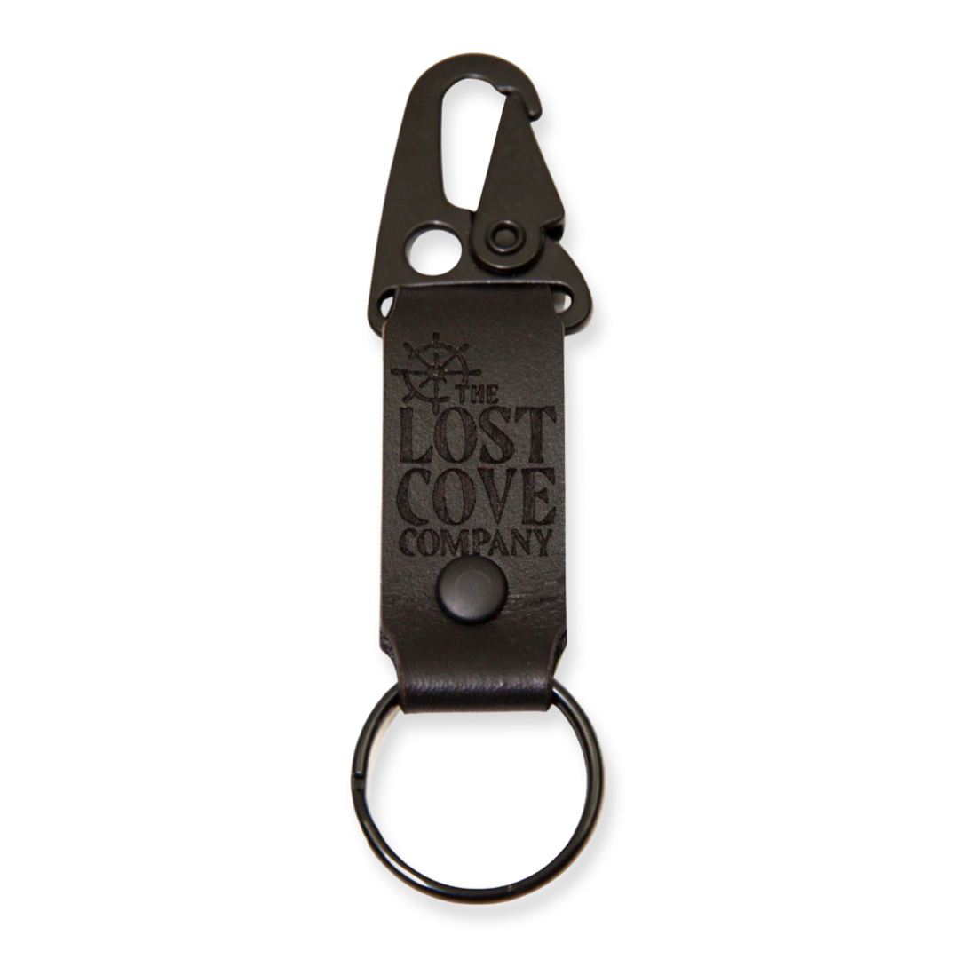 Belt Loop Key Clip- Black